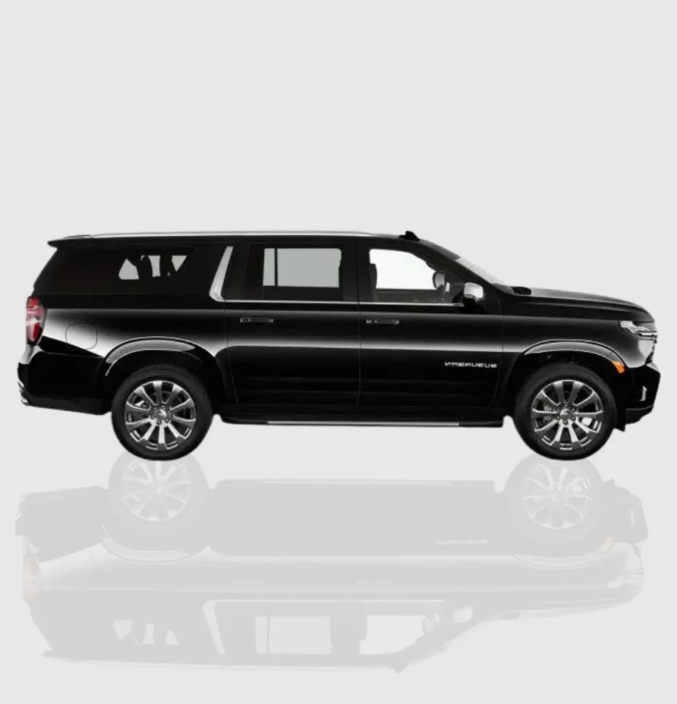 Black full-size executive SUV